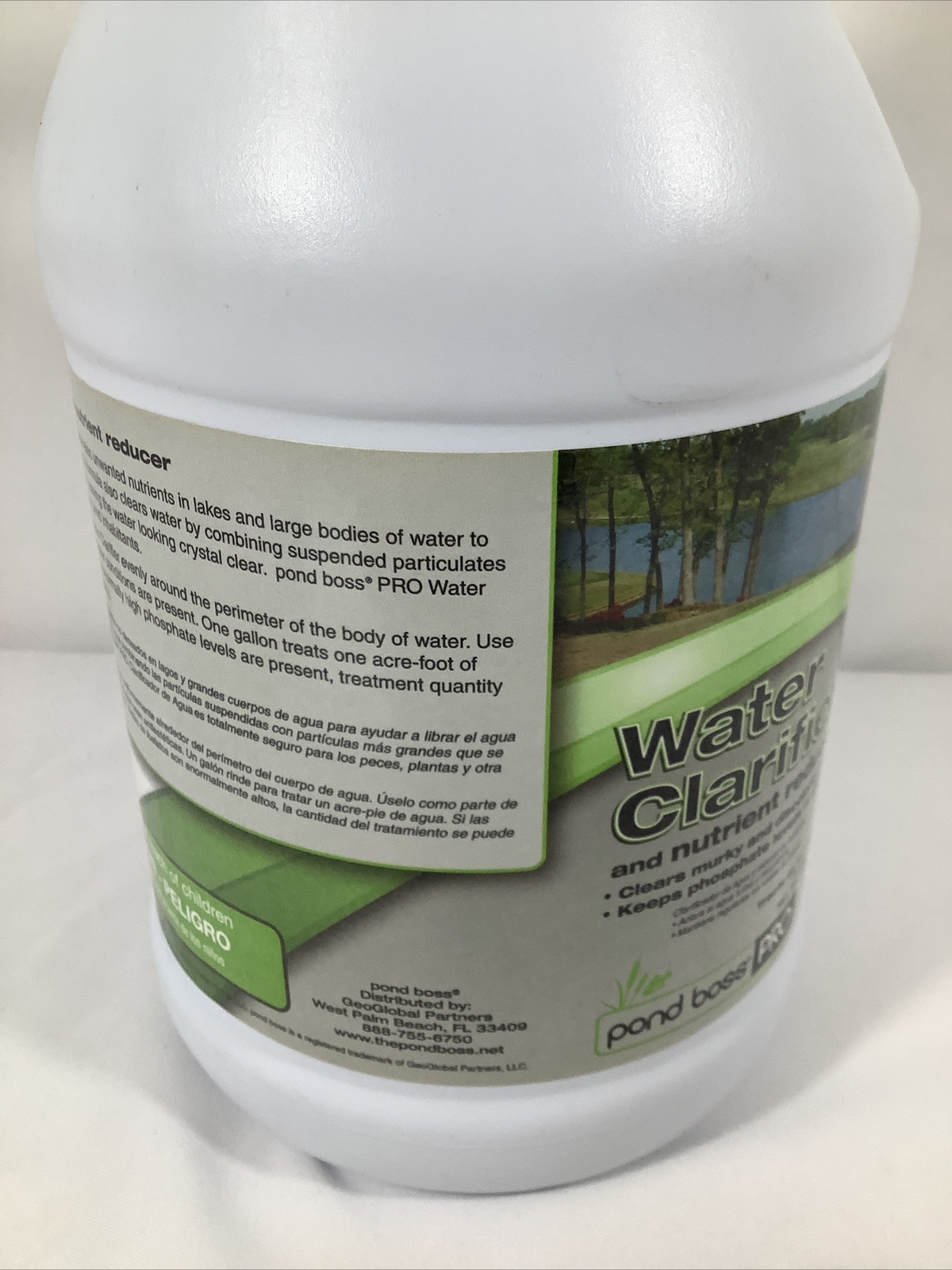 New POND BOSS PRO Pond Water Clarifier/Nutrient Red 1 Gallon