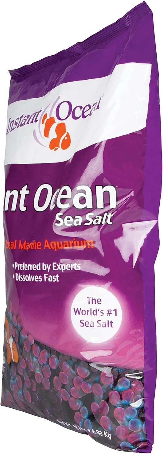 Sea Salt 50 Gallons, For Marine Aquariums, Fast Dissolving