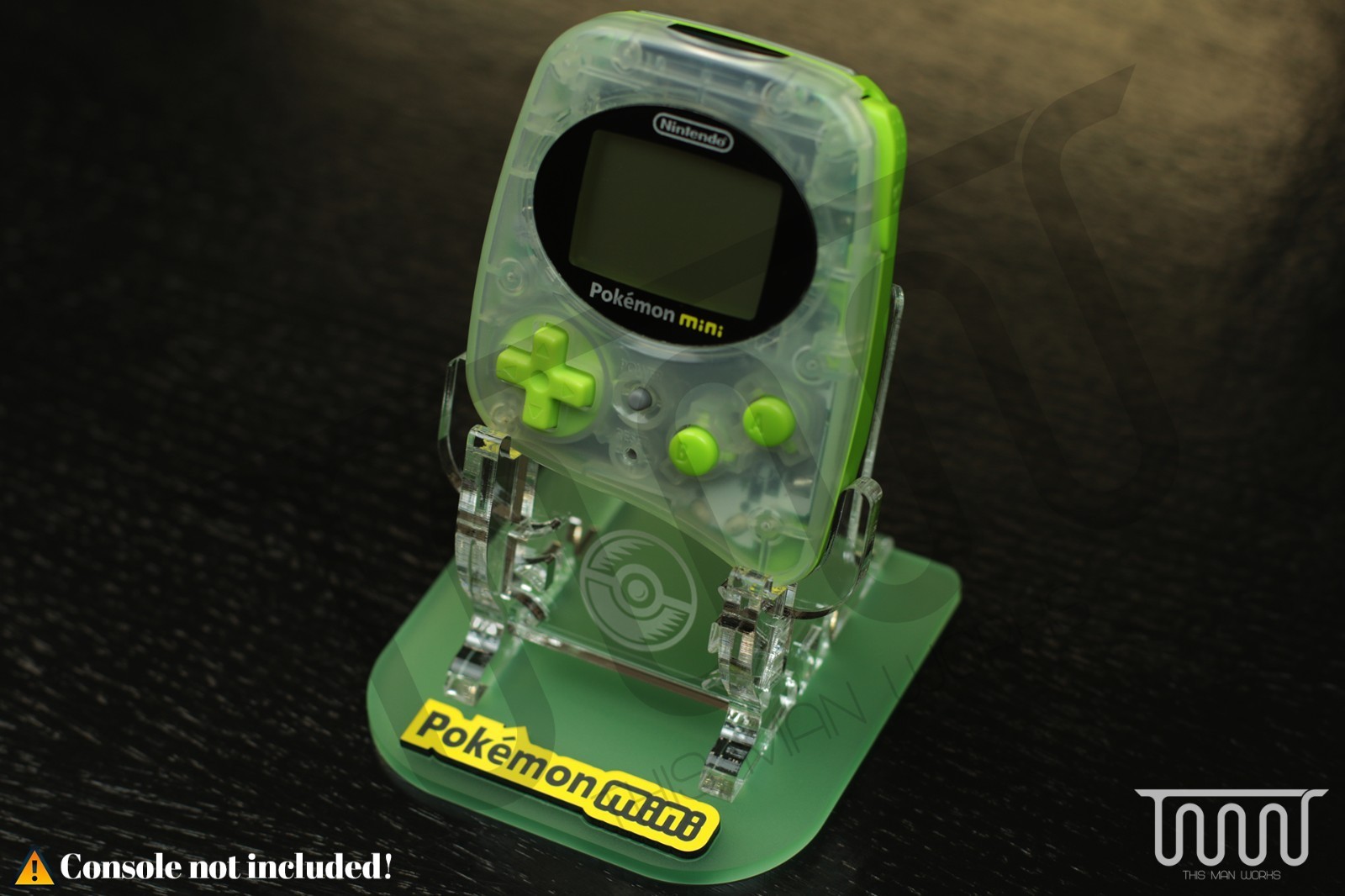 Acrylic Display Stand for Nintendo Pokémon Mini Handheld Console