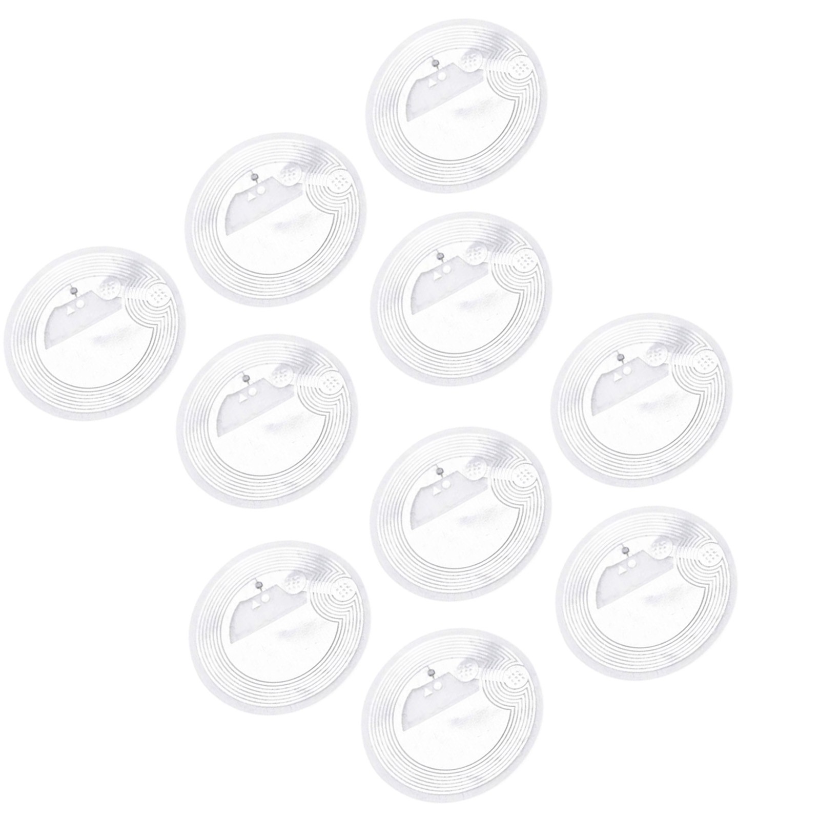 100* NFC Tags 180 bytes-Sticker NTAG 213 Tag - For Android & iPhone x