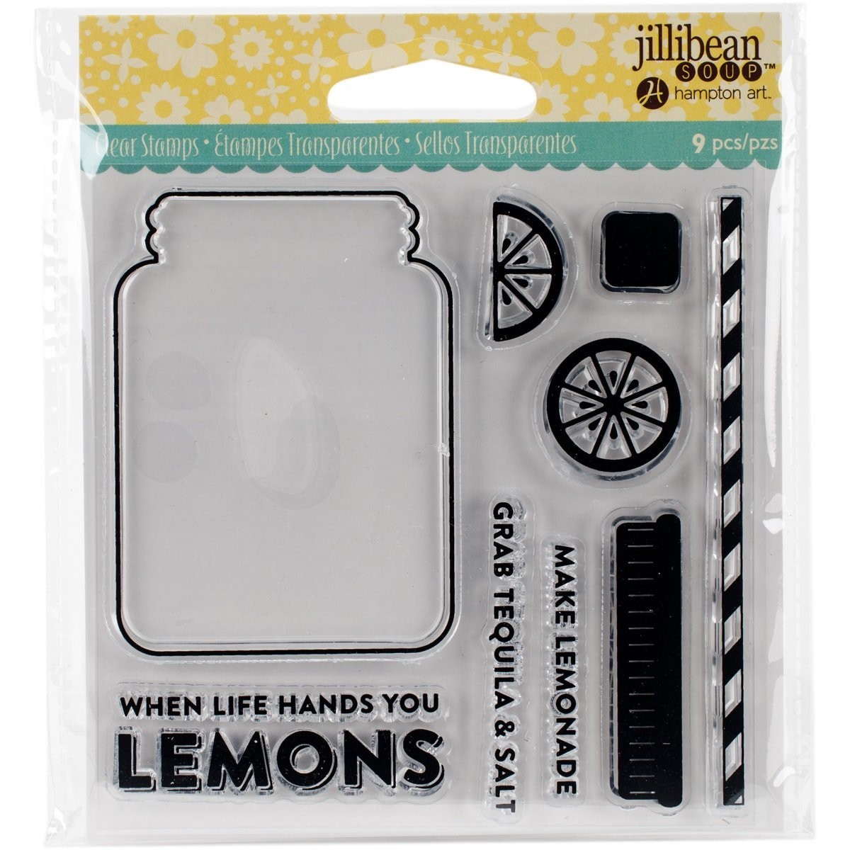 NEW Jillibean Soup LEMONADE STAMP SET