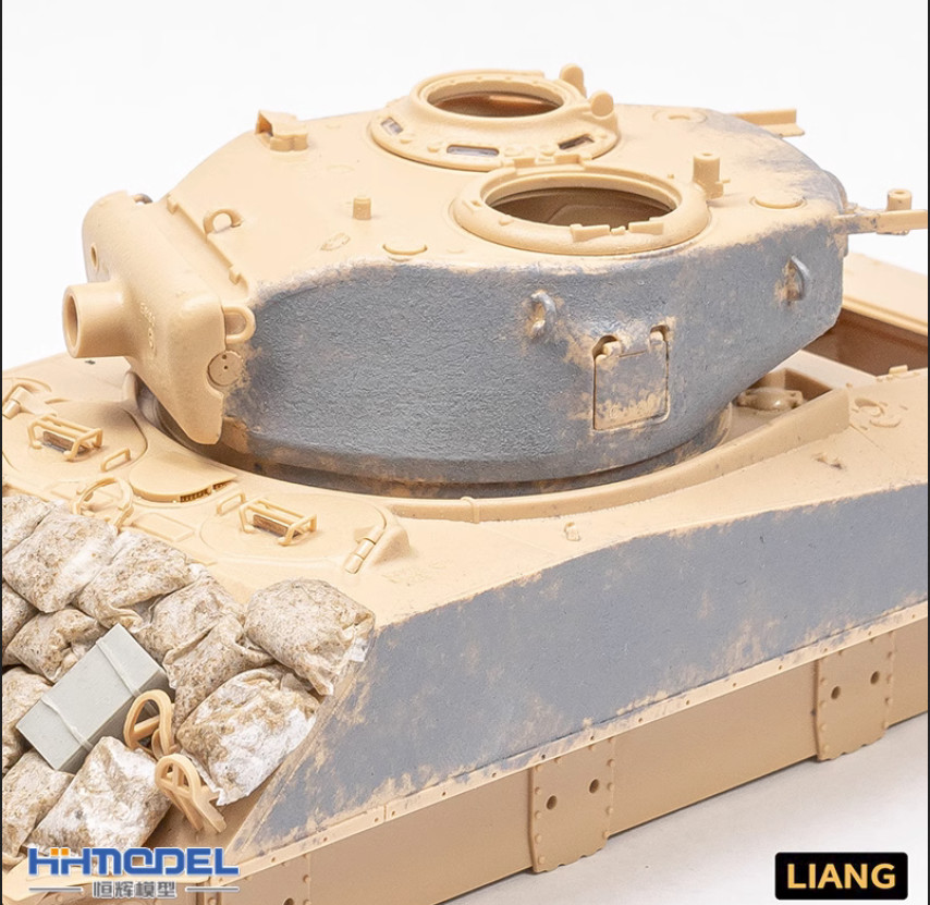 LIANG 0512 Aging Casting Texture Effect Cream For tank model