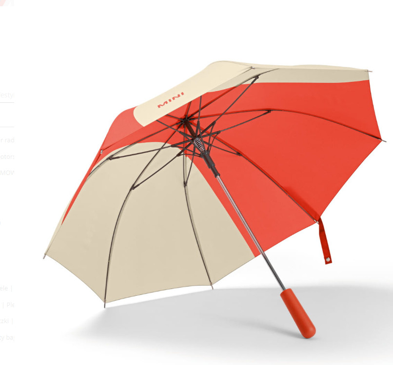 NEW GENIONE MINI LOGO WALKING STICK UMBRELLA in REBEL RED 80235B320F7