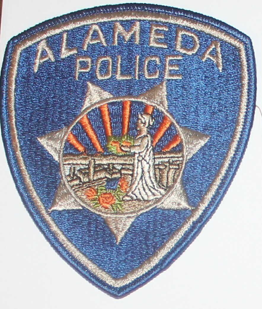 Very old ALAMEDA POLICE California CA PD Vintage patch