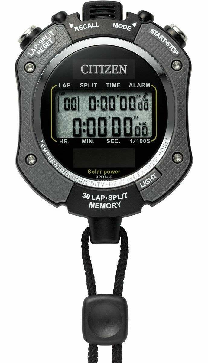 CITIZEN PROFESSIONAL STOPWATCH (1/100 SECONDS) 8RDA69-008