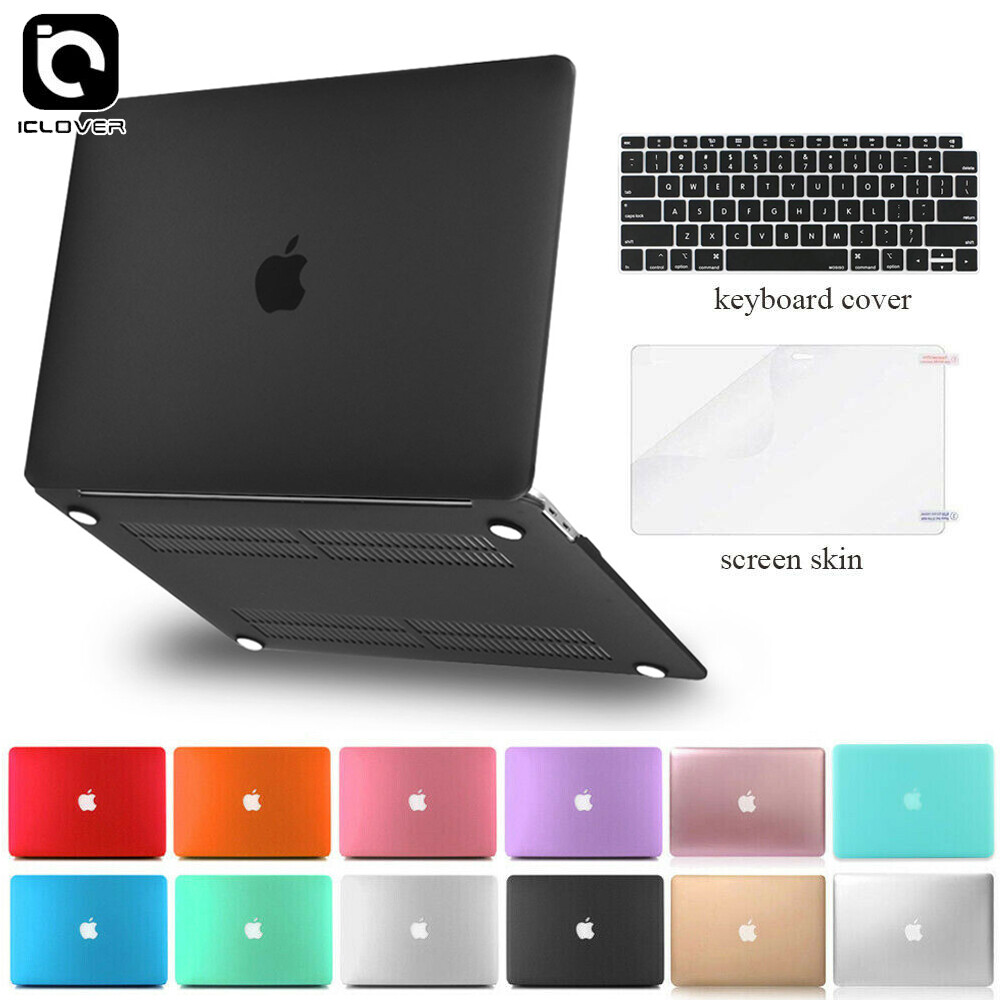 For Macbook Air 13 15 in Matte Hard Case Shell 2018-2026+Keyboard Skin+LCD Film