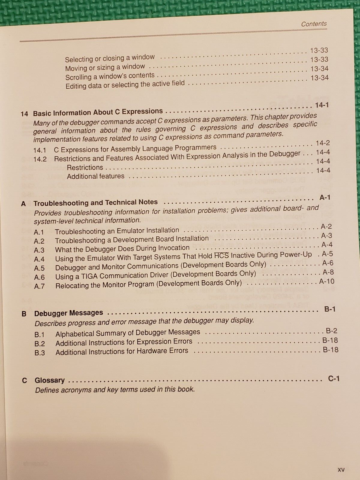 Texas Instrument TMS340 FAMILY C Source Debugger, Users Guide - 1990