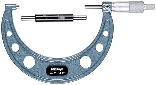 Mitutoyo 103-181 Outside Micrometre 4-5" Range, 0.001" Graduation