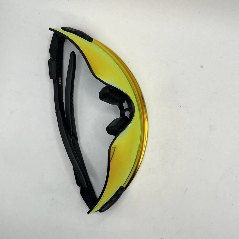 New Oakley Encoder OO9471 Matte Orange/Red PRIZM Gold MIRROR Sunglasses US