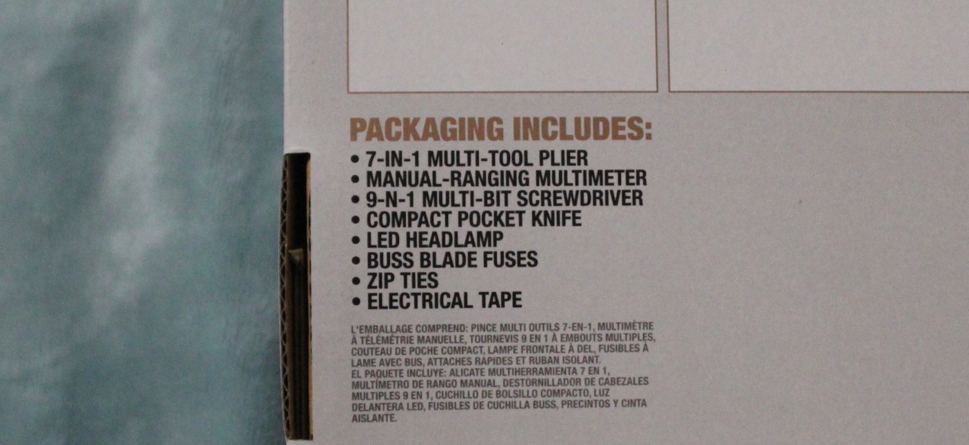 Southwire EM-KIT 8pc Electrical Maintenance Tool Kit w Multimeter - NEW