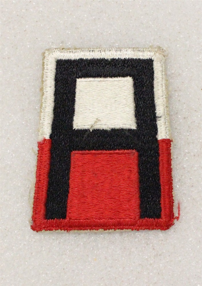 Army patch 3359 - 1st Army - WWII era w/cut edge