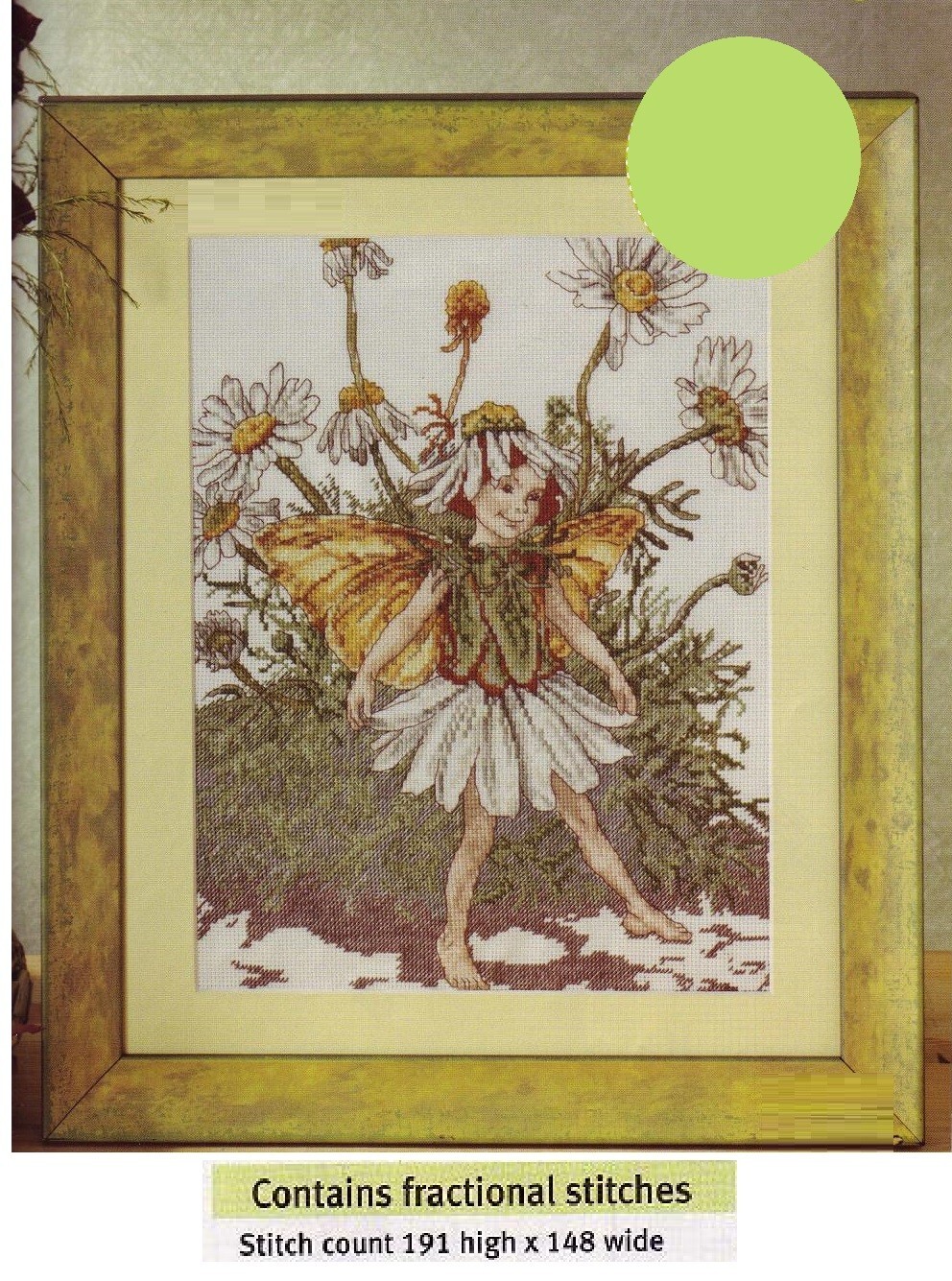MAYWEED FAIRY  CROSS STITCH PATTERN ONLY   EK - UV