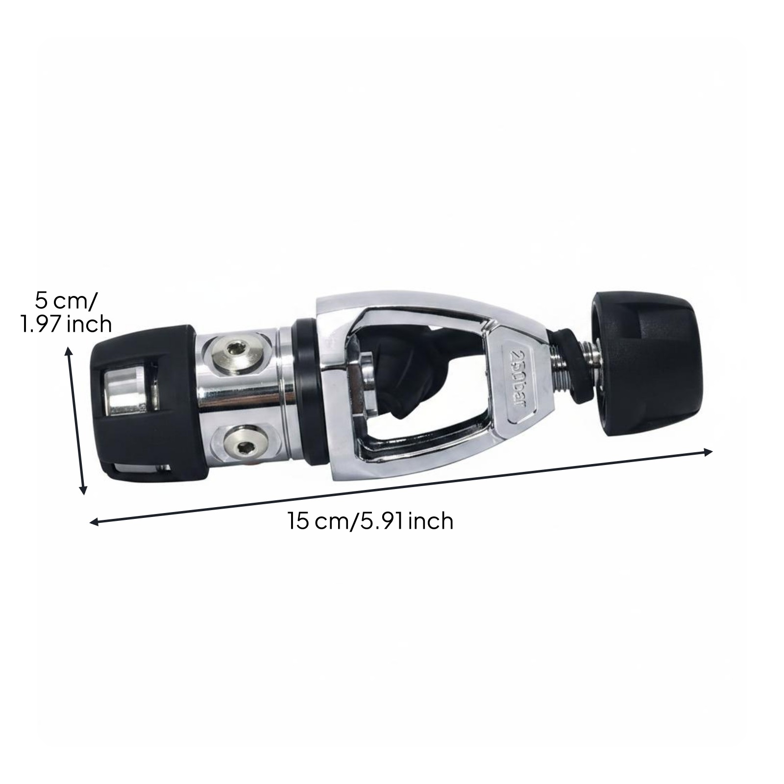 5 Port Initial Stage Air Management Device Chrome Plated Brass Diving Initial