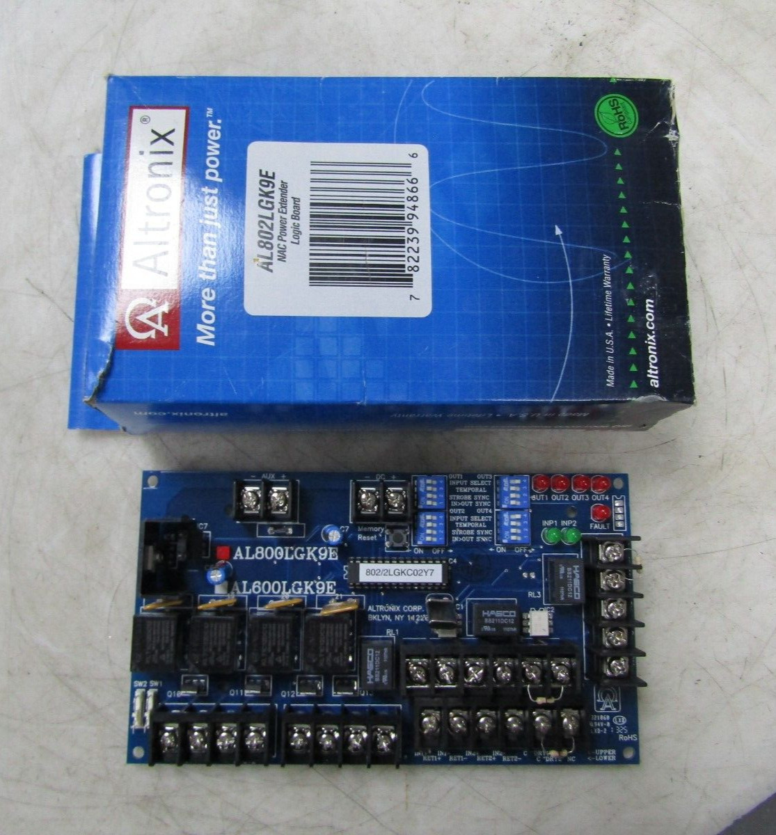 💥NEW ALTRONIX NAC POWER EXTENDER LOGIC BOARD AL802LGK9E