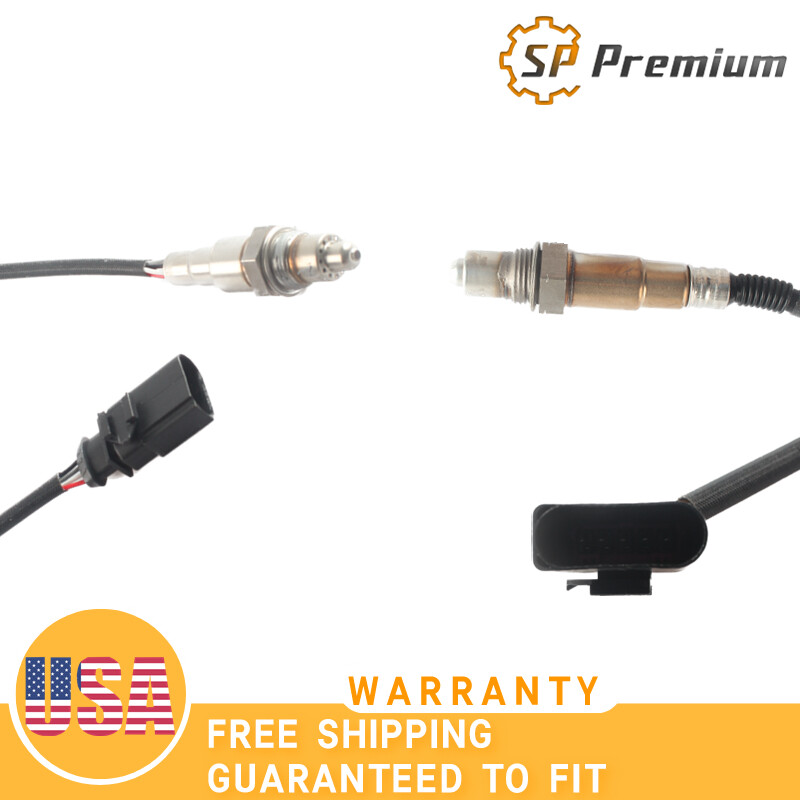 2PCS O2 Lambda Oxygen Sensors Upstream&Downstream For Audi A3 2016-15 1.8L CNSB