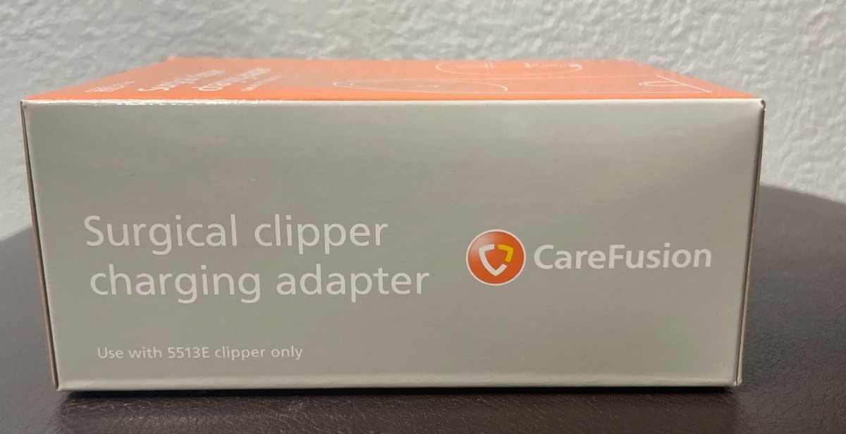 CareFusion 5514A Clipper Charging Adapter for 5513E, Brand New