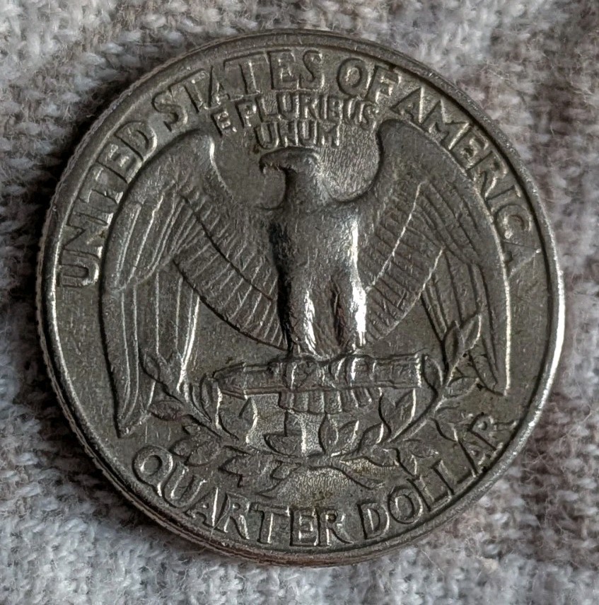 1979-D Quarter ERRORS: Filled D, Filled R, I & N Touching, Machine Doubling