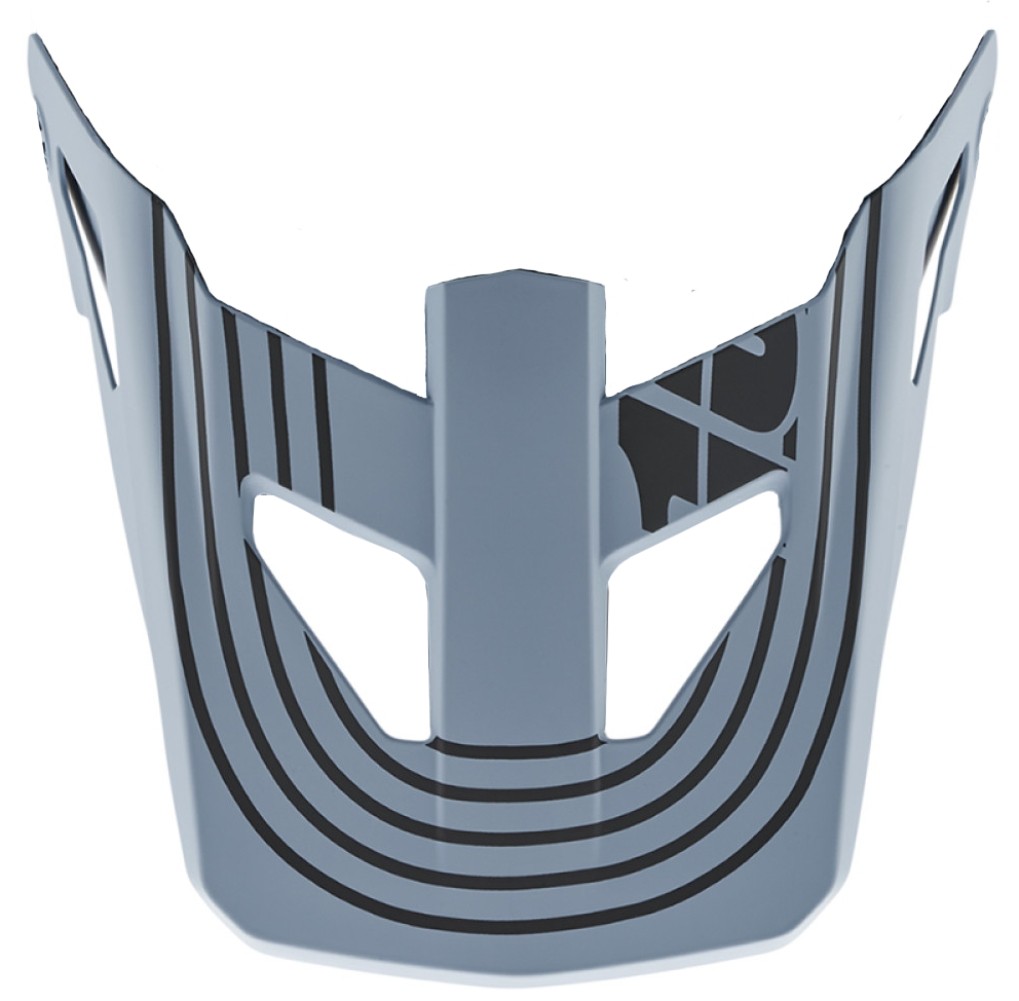 100% Status MTB Helmet Replacement Visor/Peak Caltec/Gray