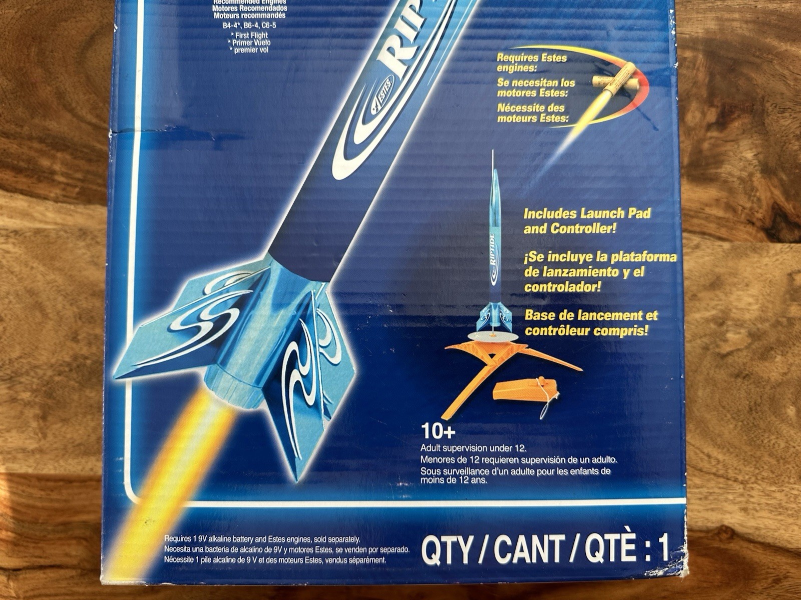 ESTES Model Rocket Starter Sets Patriot #1843 & Riptide #1403 *NO ENGINES*