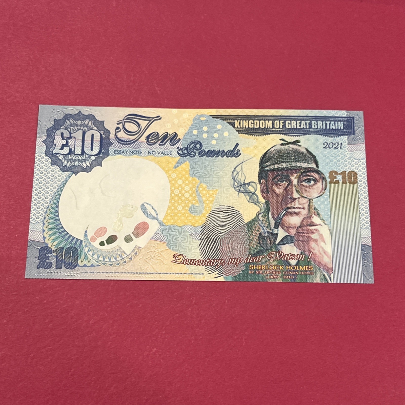 Great Britain-10 Pounds-2021