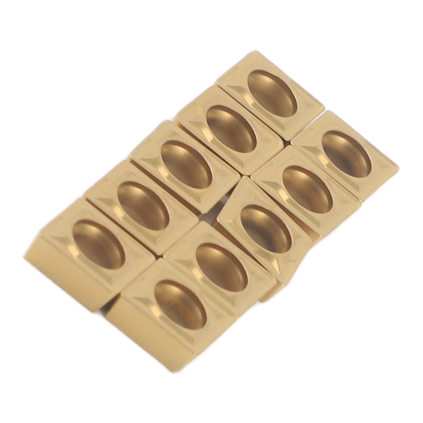 10pcs CCMT060204 Carbide Inserts US735 for CNC Metalworking Applications