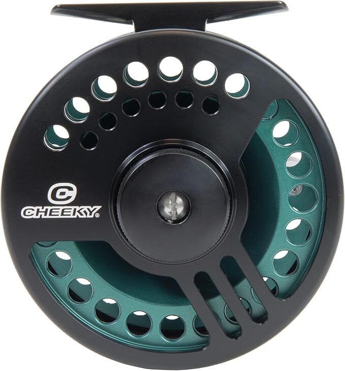 Cheeky Fishing Sighter Series C-SIG-350-RBE Black/Emerald Fly Reel BRAND NEW