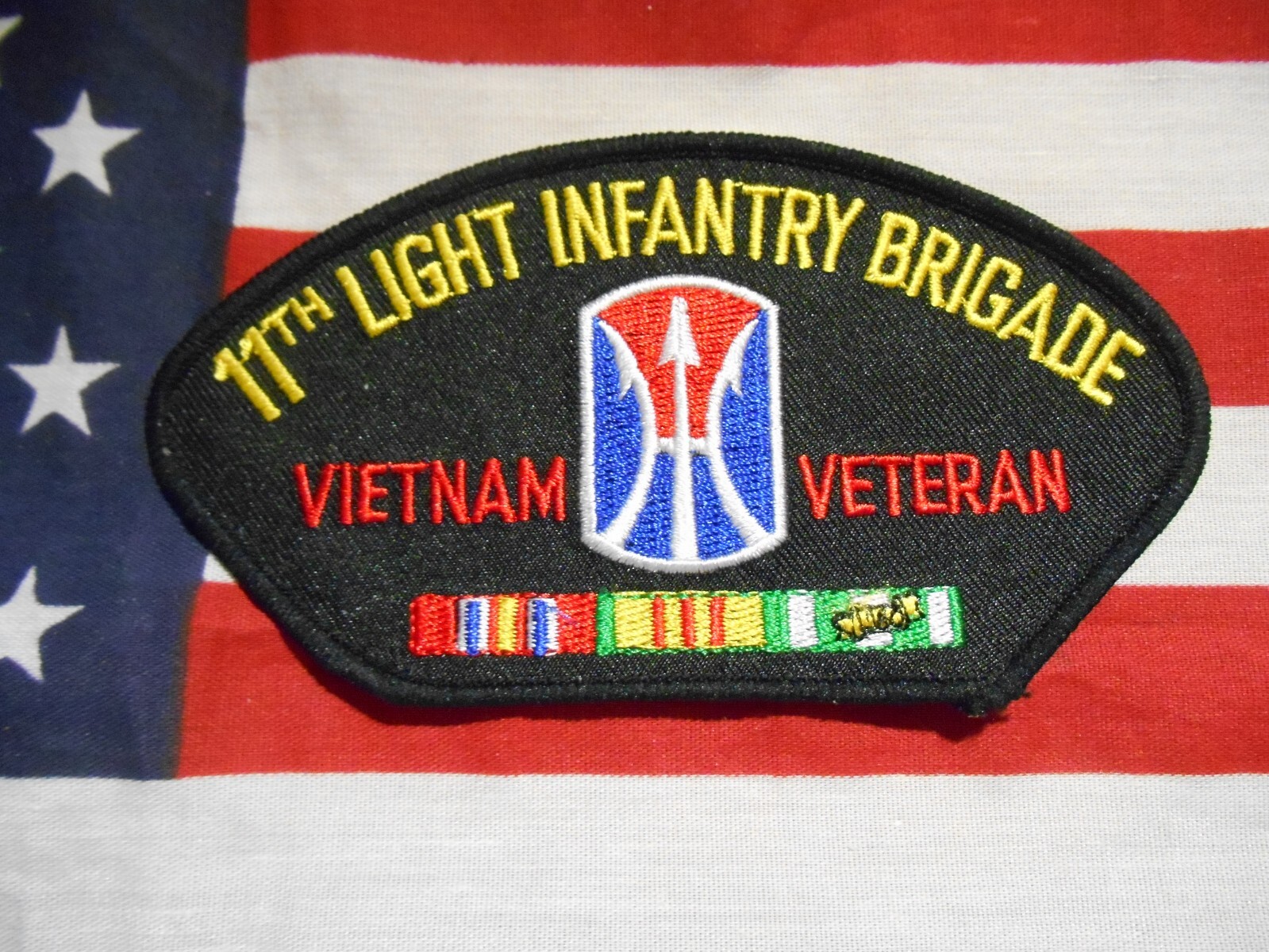 11TH LIGHT INFANTRY BRIGADE VIETNAM VETERAN PATCH
