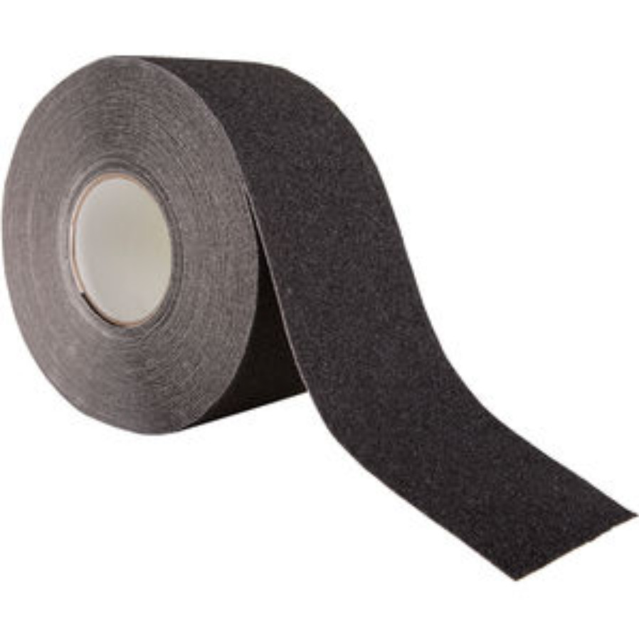 NEW Fastenal 1048640 Agent Indoor/Outdoor Non-Skid Tape Roll 4” x 60’ Black