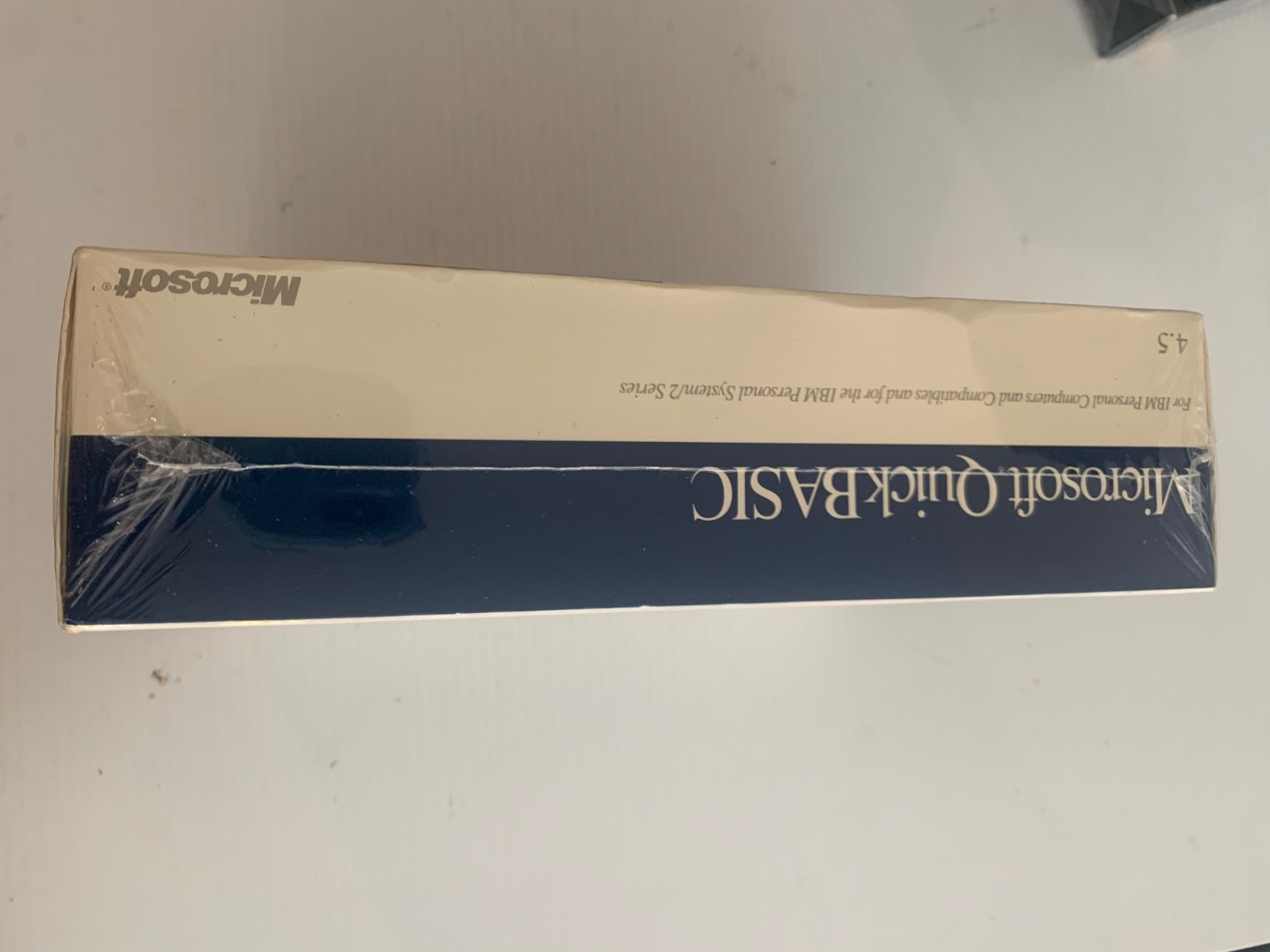 Vintage 1988 Microsoft QuickBasic, for version 4.5, Complete In Sealed Box