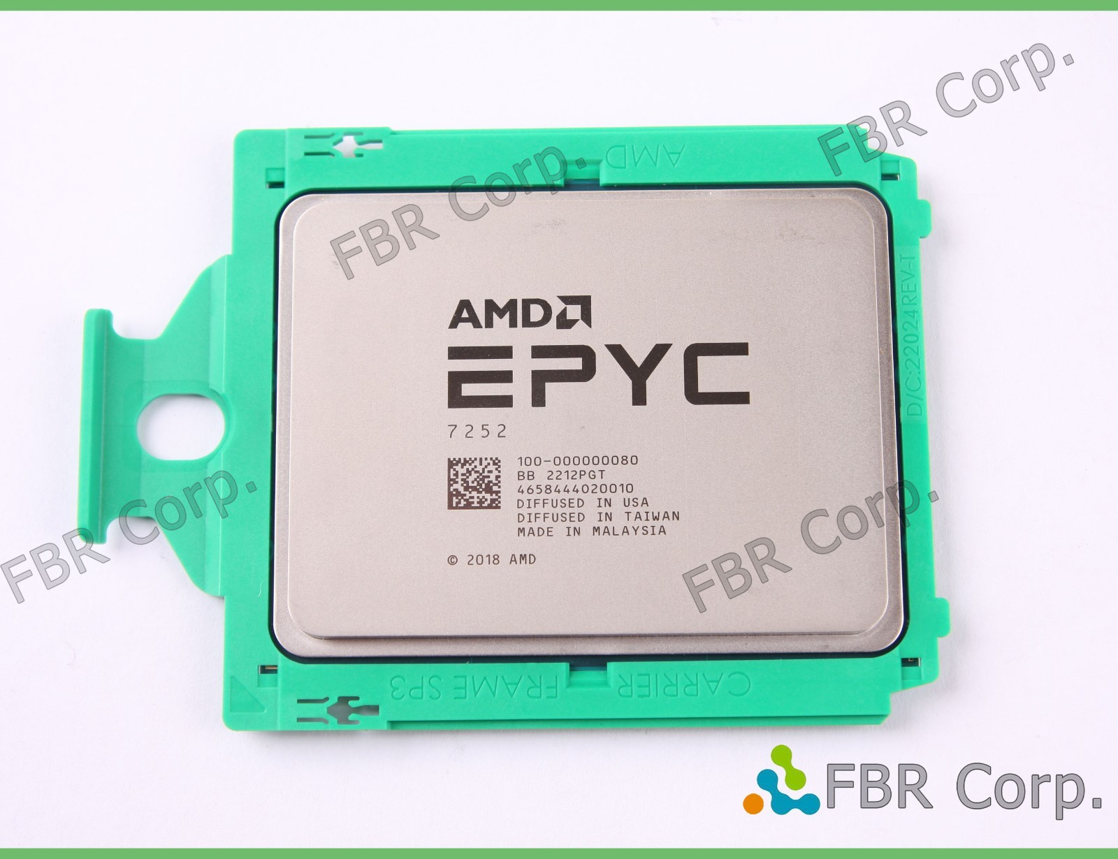 Unlocked NEW AMD EPYC 7252 100-000000080 3.1GHz 8 Core 16T 64MB SP3 CPU Process