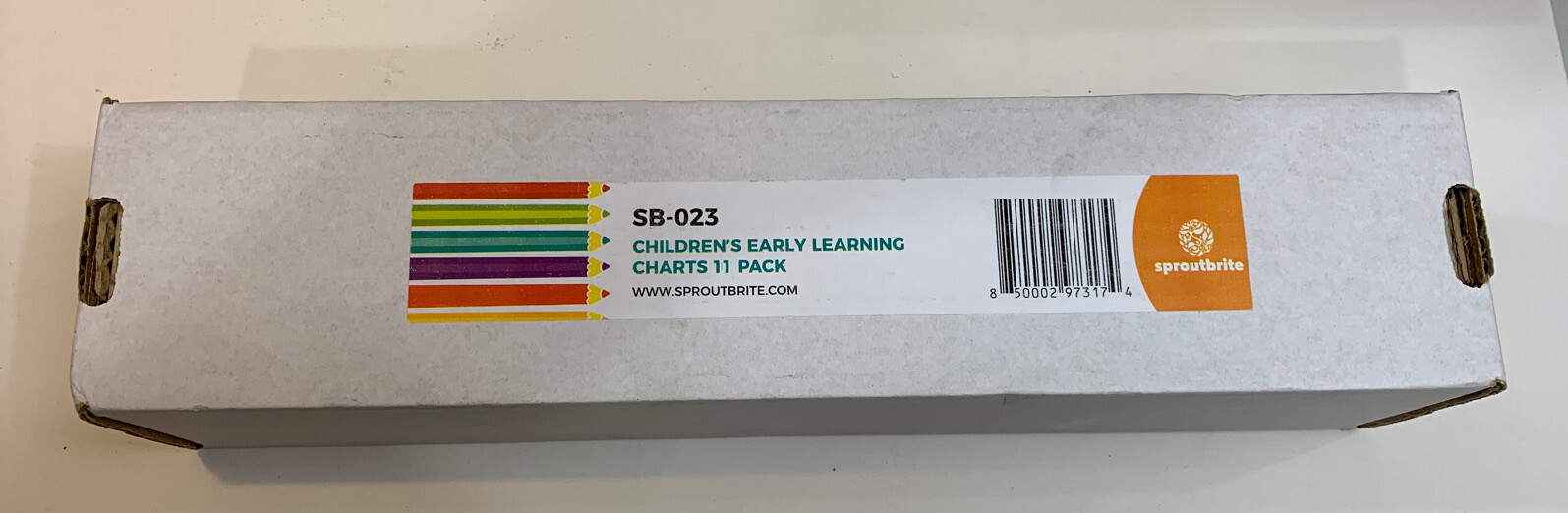 11 - Sproutbrite Educational Posters Classroom for Preschool Early Learning
