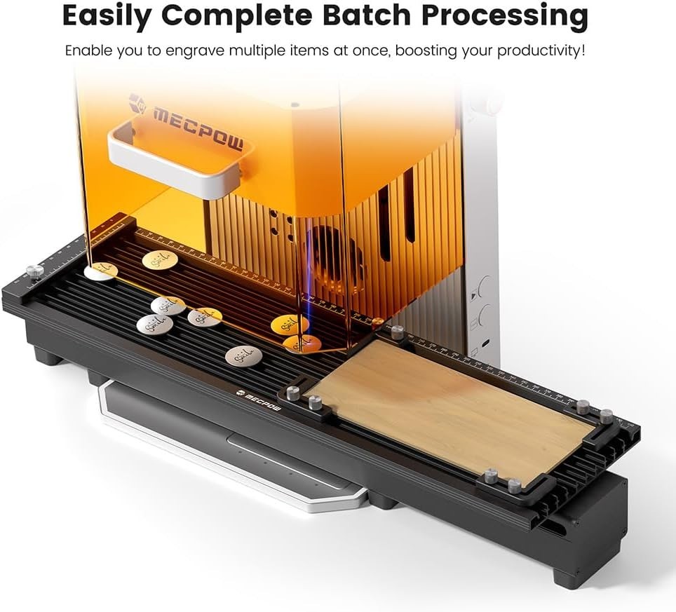 Mecpow  G1 Slider Extension for X1 Laser Engraver, Expands Laser Engraving Are