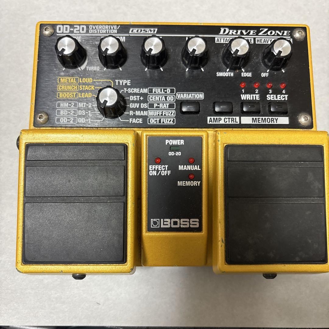 Boss OD-20 Distortion/Overdrive Guitar Effect Pedal jp