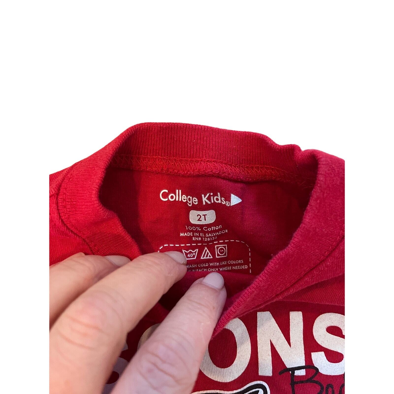 Badgers Superfan 2T LS Baseball T