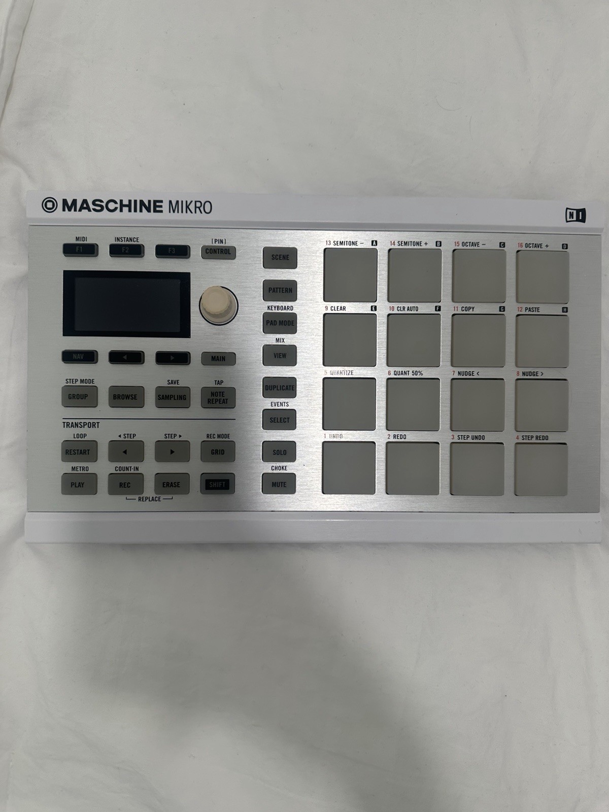 Native Instruments Maschine Mikro USB Pad Controller, Rotary Encoder