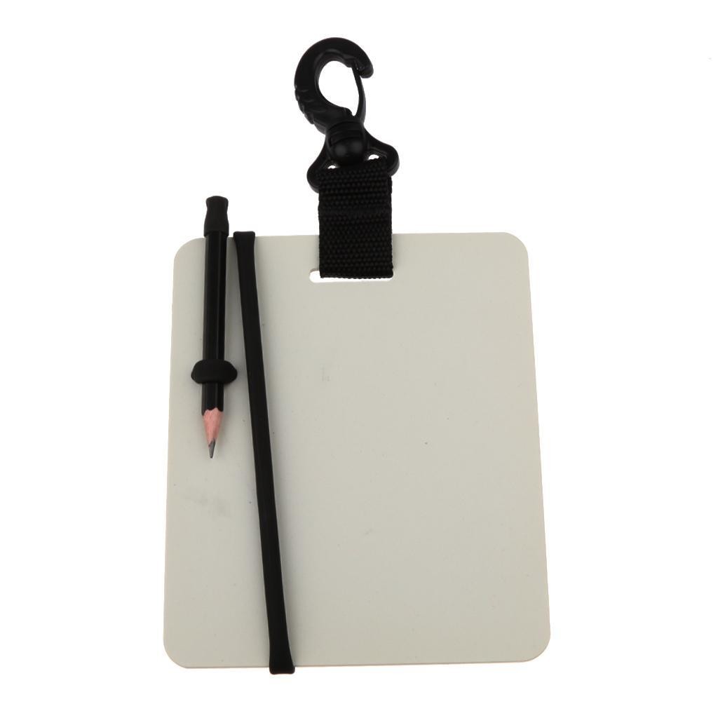 Scuba Dive Diving Underwater Writing Slate Gear Board With