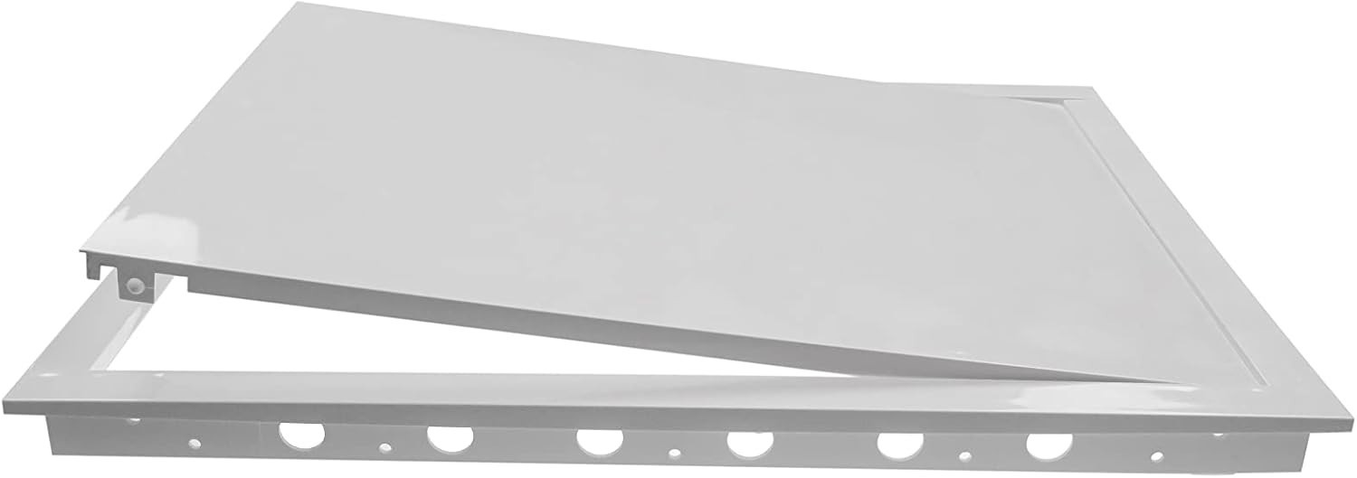 Modern White ABS Wall Panel - Hinged Access Door for Drywall
