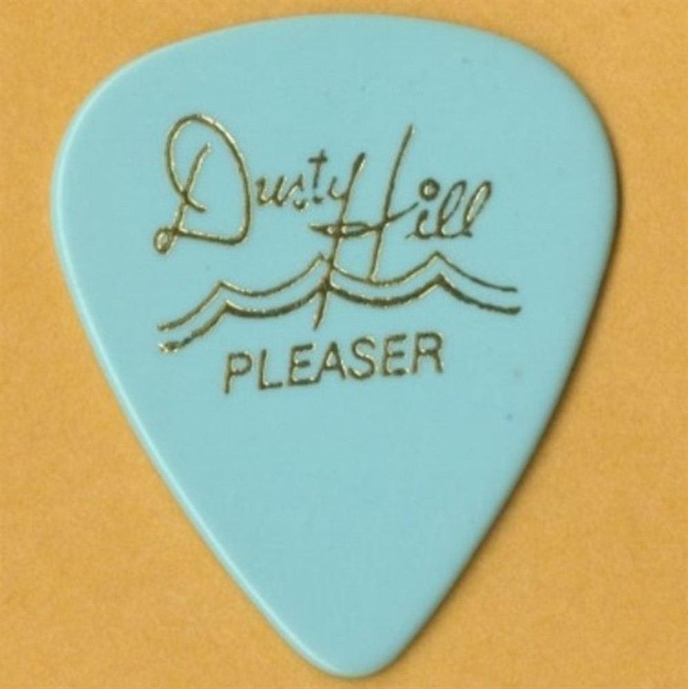 ZZ Top 1990 Recycler concert tour rare Dusty Hill stage Guitar Pick