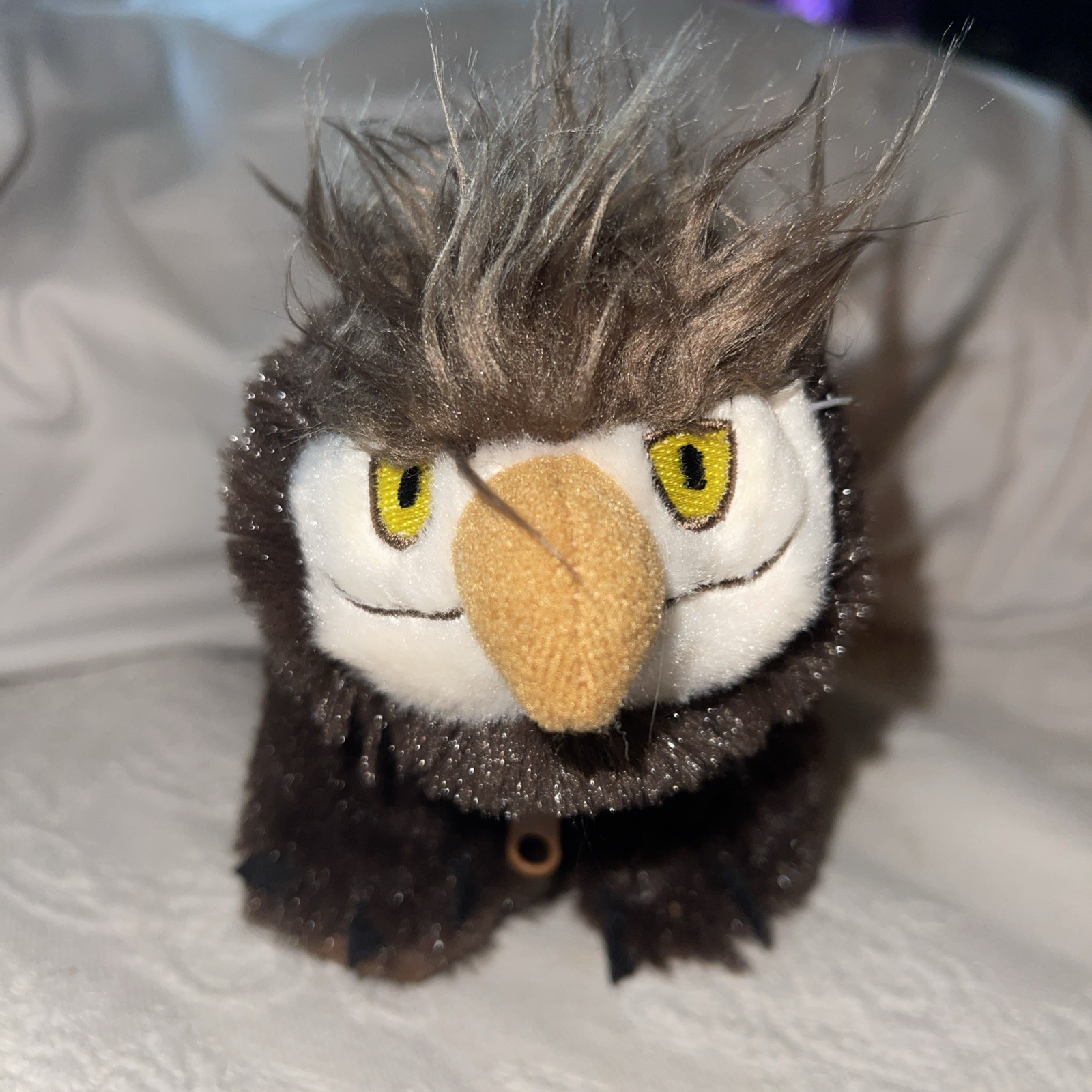 Dungeons & Dragons Owlbear Plush Toy Brown with Zipper Pocket D & D Dice Bag