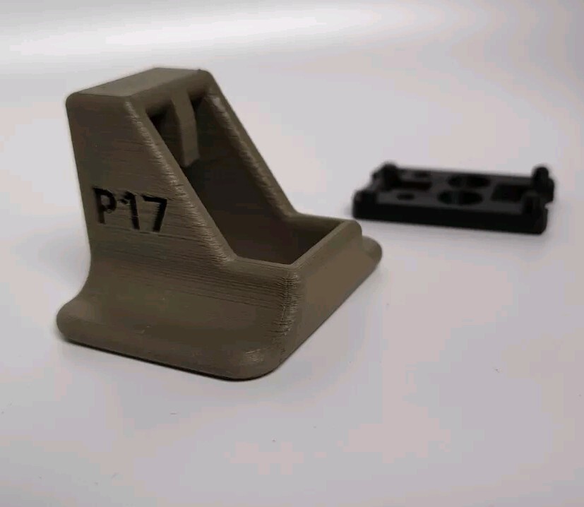 Beige Kel-Tec P-17 Magazine Speed Loader and RMS/c Optical Mount Set - US Seller