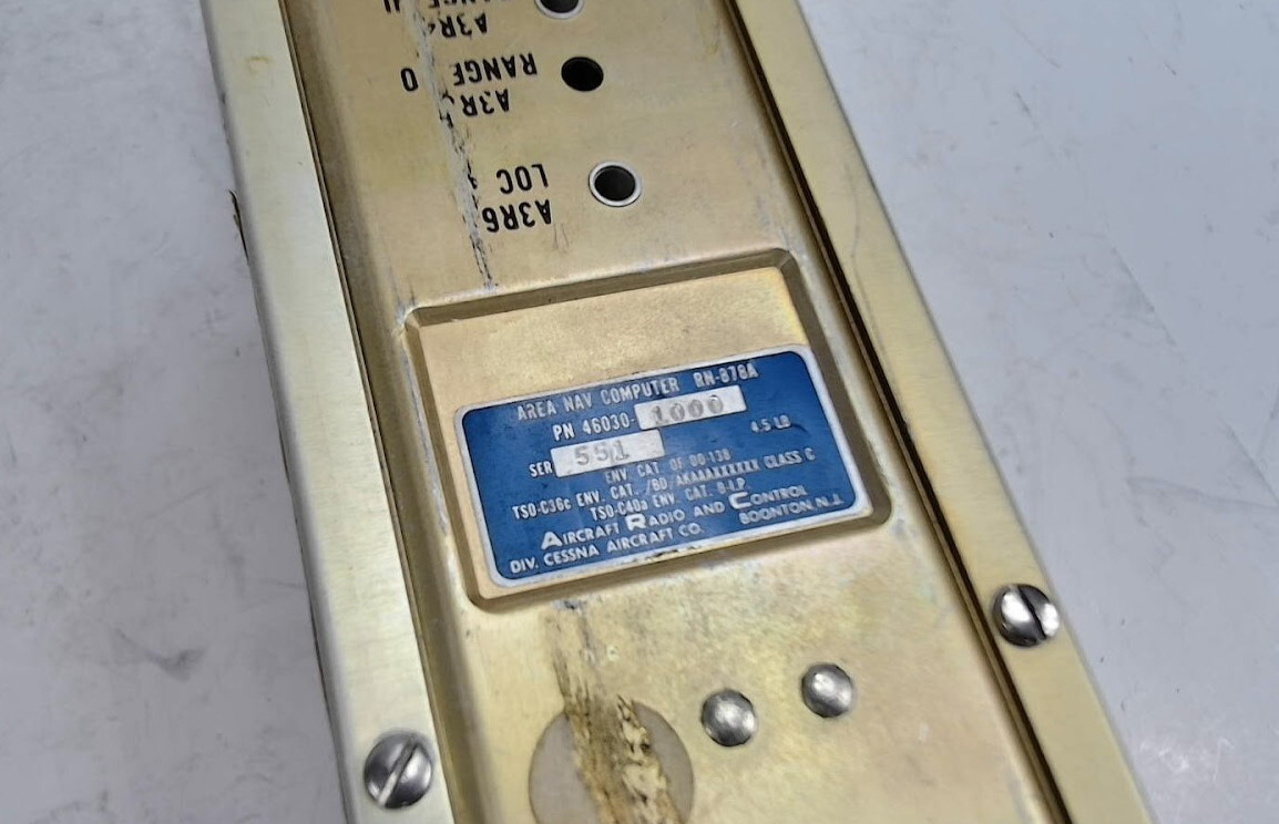 Area NAV Computer RN-878A ARC 46030-1000