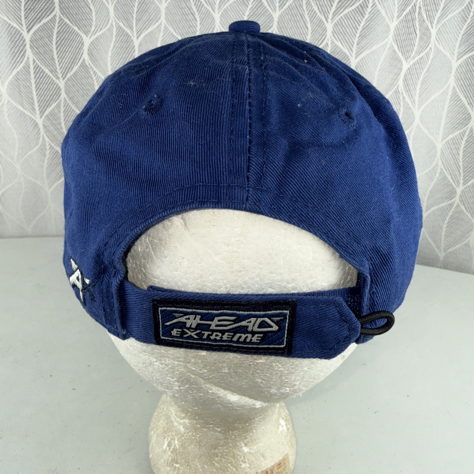 Ryder Cup 2012 MENDINAH Shield Patch Hat Cap Royal Blue w Gold RWB Hook Loop