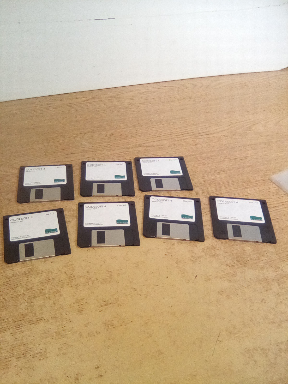 Lot Of 7 Teklynx Codesoft 4 Version 4.04 Barcode Labeling Software