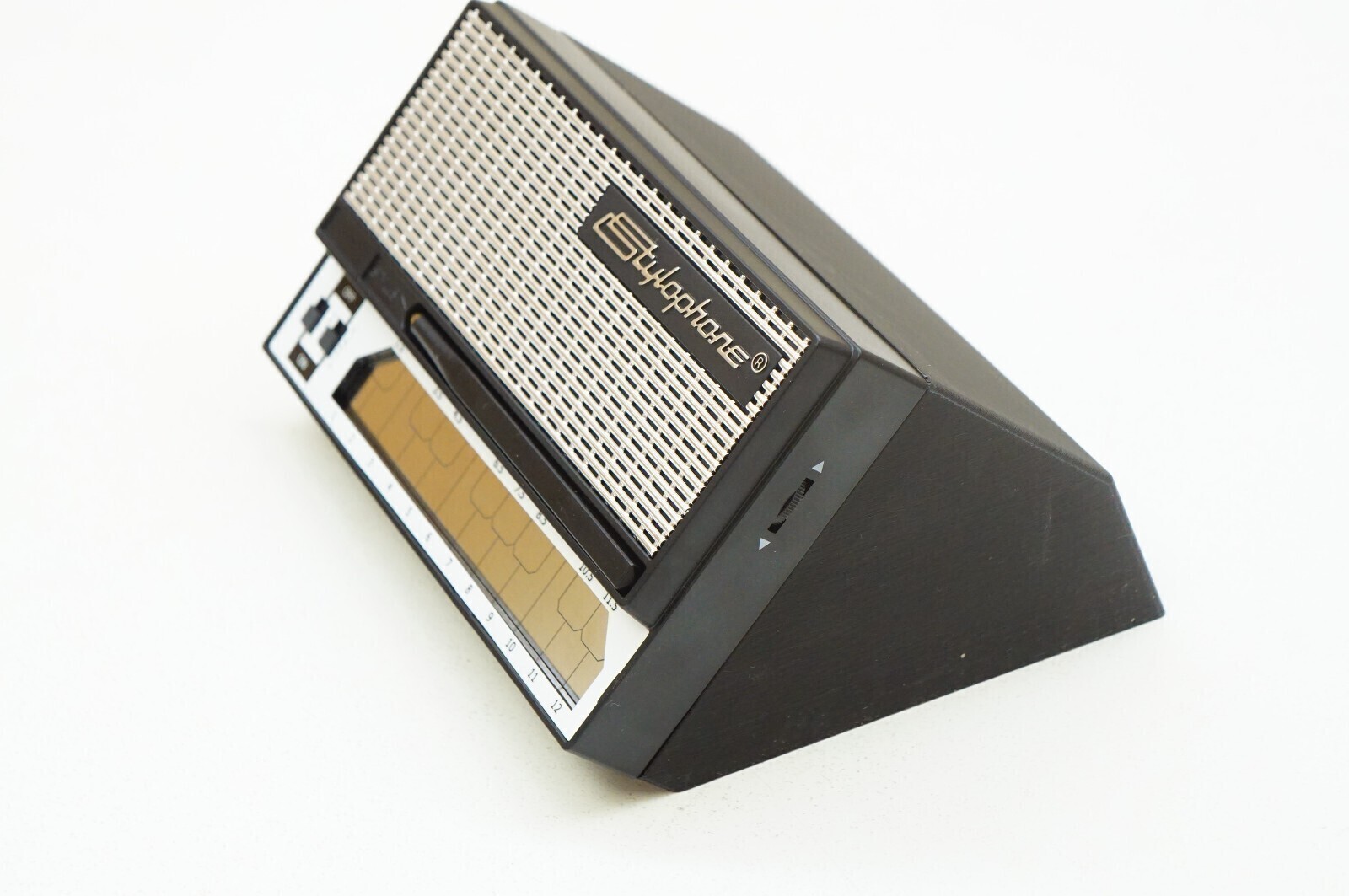 Angled Base Stand for Stylophone Original Retro Pocket Synthesizer Display Mount