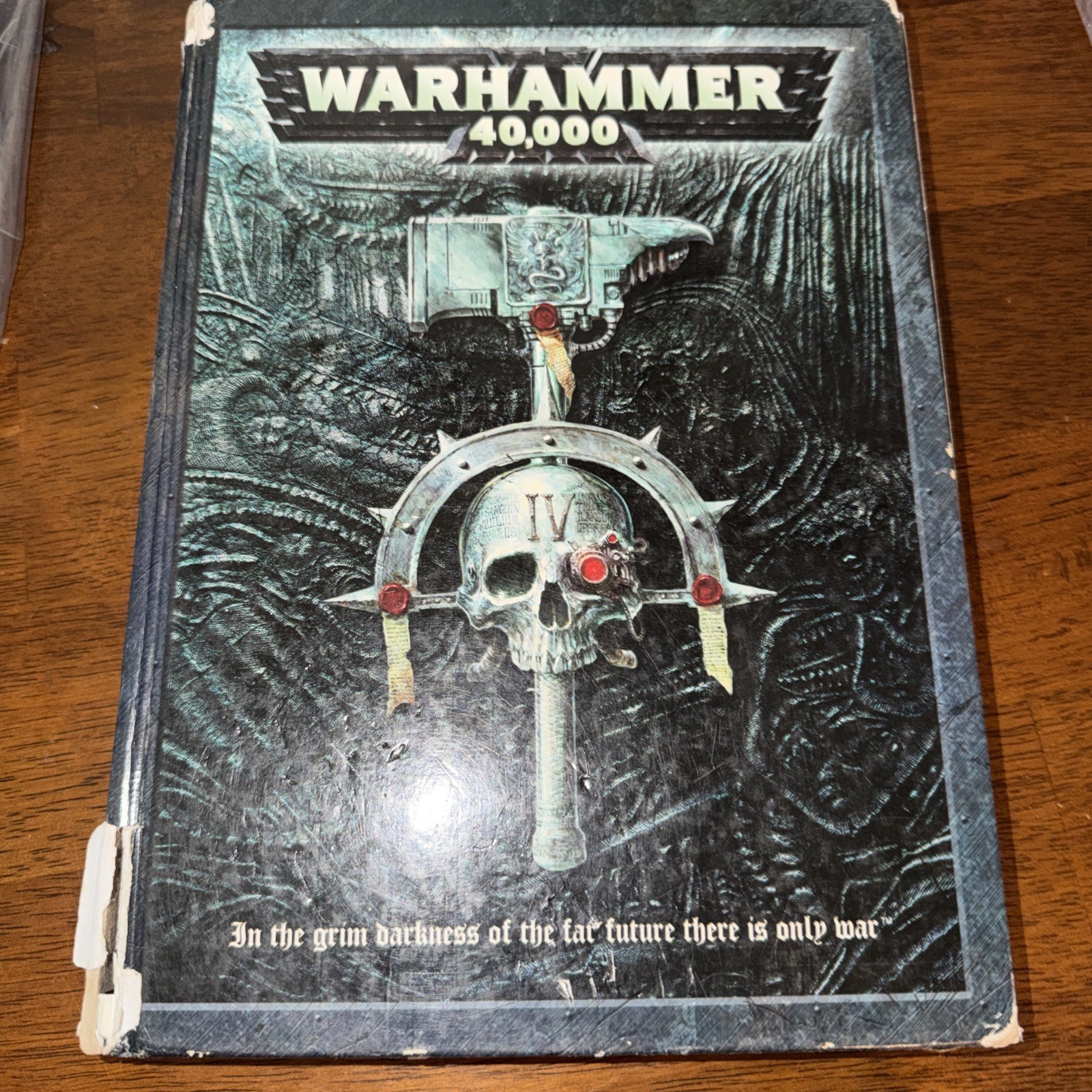 Warhammer 40k Rulebook 4th Edition Hardcover Slipcase Collectors READ