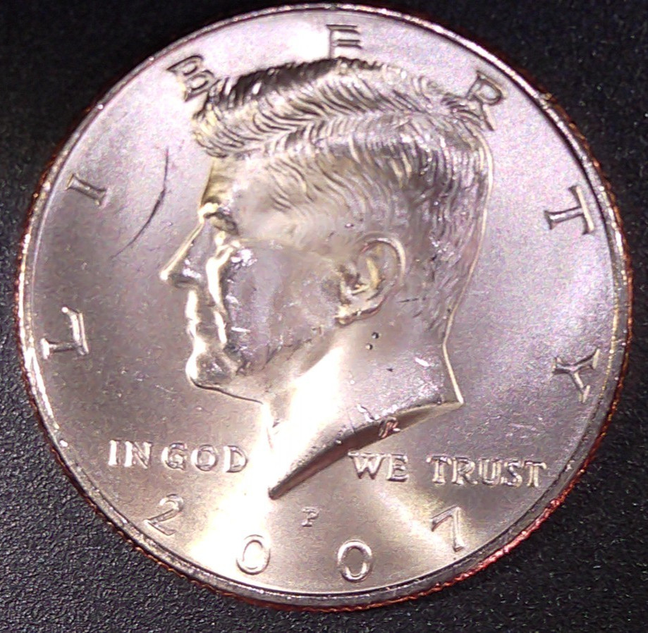 2007-P Kennedy Half Dollar NIFC Brilliant Uncirculated Low Mintage Philadelphia