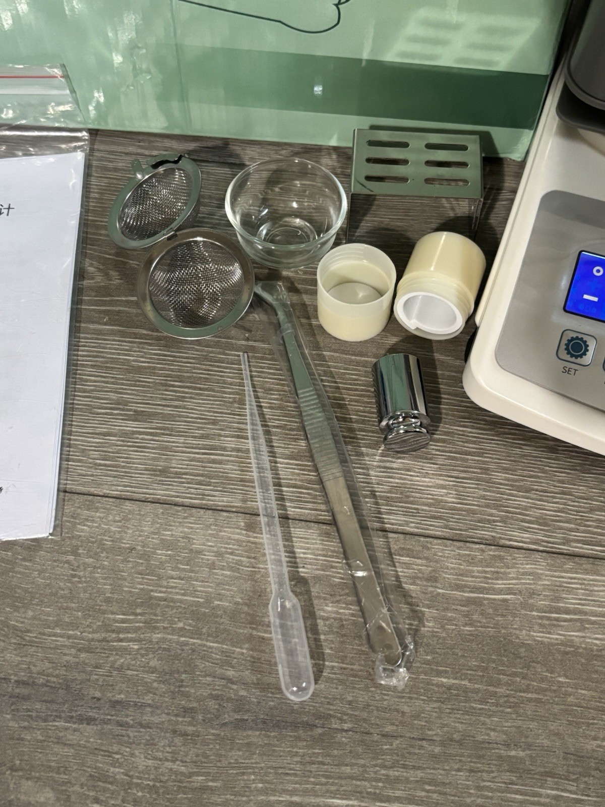 Solid Density Meter Densitometer w/ LCD Display JL-300A Range 0.01~300g OPEN BOX