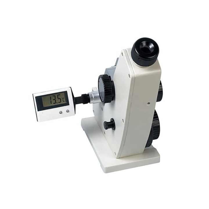 Abbe Refractometer for Transparent or Translucent Liquid and Solid Substances