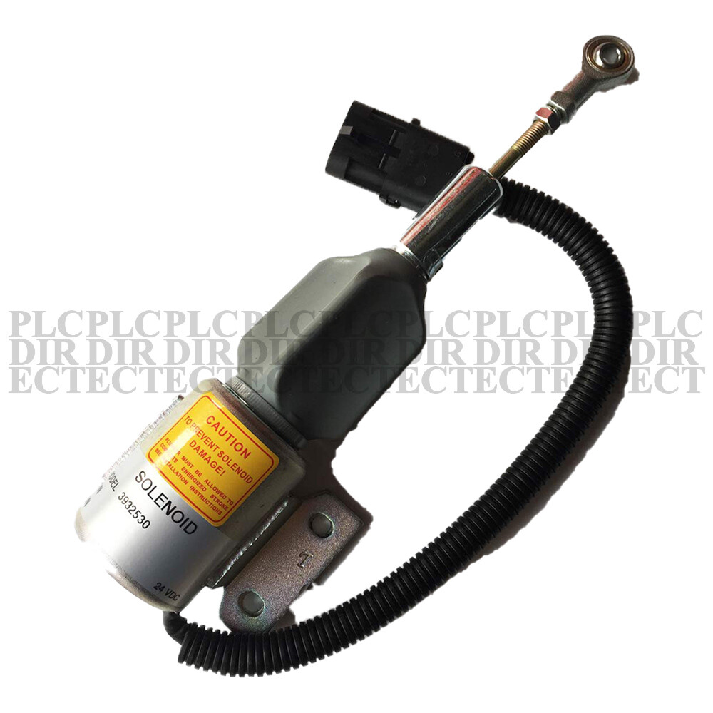 NEW Cummins 3932530 Diesel Fuel Engine Shut Off Down Solenoid 24VDC