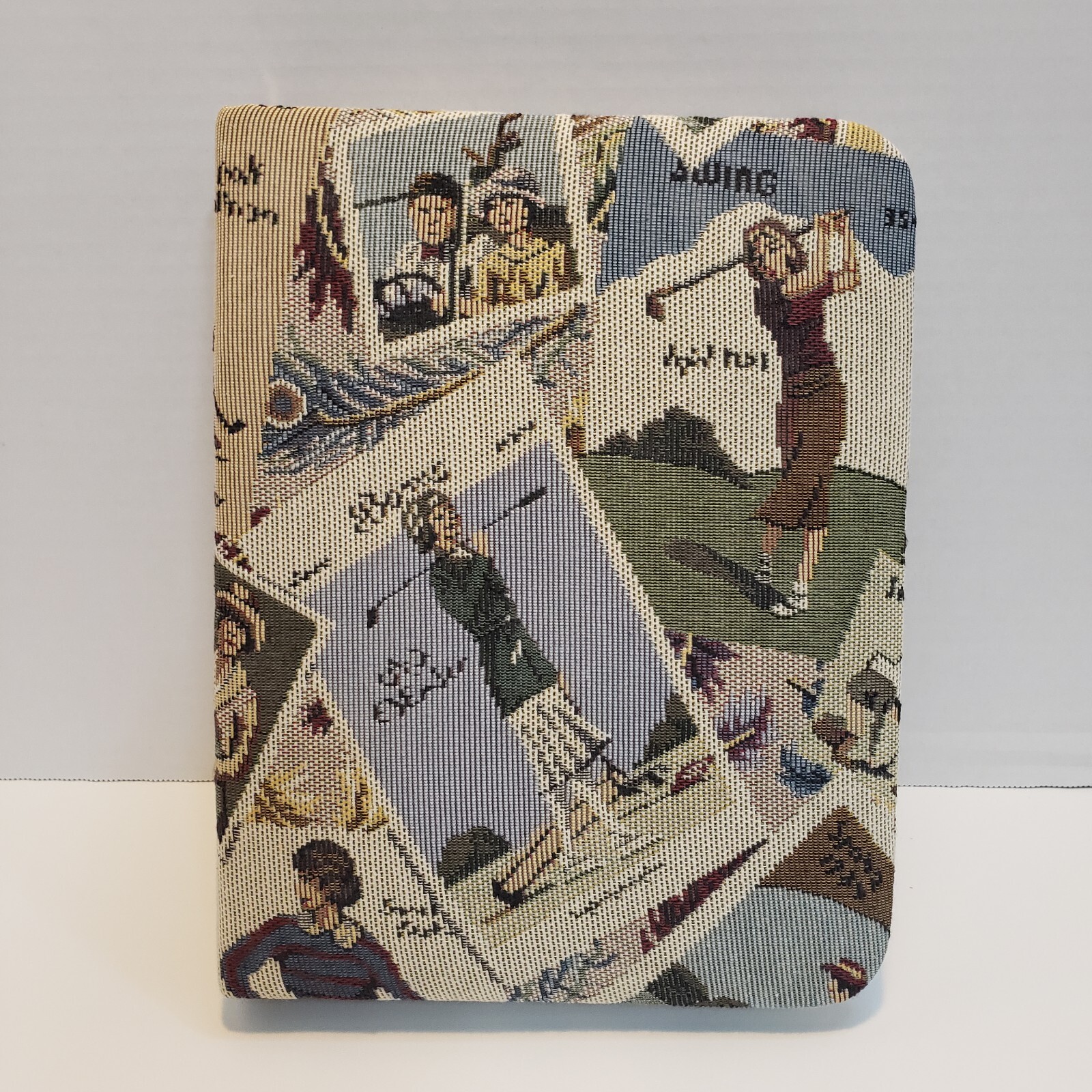 Womens Golf Photo Album Holds 200 4"X6" Stitched Jan Sevadjian Designs